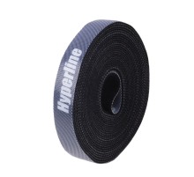 Хомут-липучка Hyperline WASNR-5X16-BK 5000x16мм (упак:1шт) полиамид черный