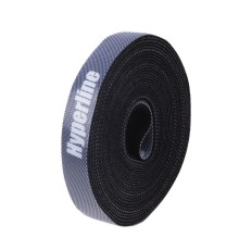 Хомут-липучка Hyperline WASNR-5X16-BK 5000x16мм (упак:1шт) полиамид черный