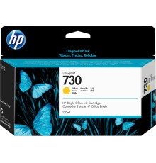 Картридж струйный HP 730 P2V64A желтый (130мл) для HP DJ T1700