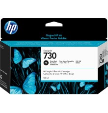 Картридж струйный HP 730 P2V67A фото черный (130мл) для HP DJ T1700
