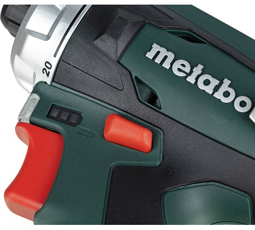 Metabo PowerMaxx BS Безударная дрель-шуруповерт [600984000] { 10.8В 2х2.0,LC40,патр,коробк }