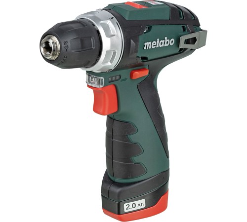 Metabo PowerMaxx BS Безударная дрель-шуруповерт [600984000] { 10.8В 2х2.0,LC40,патр,коробк }