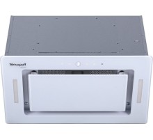 Вытяжка встраиваемая Weissgauff Aura 850 белый управление: кнопочное (1 мотор)
