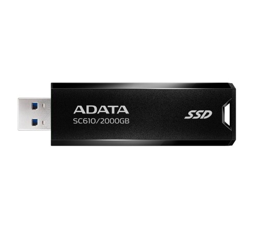 Внешний SSD диск ADATA 2TB SC610 Черный Внешний SSD диск ADATA 2TB SC610 Черный