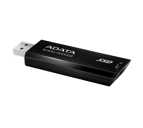 Внешний SSD диск ADATA 2TB SC610 Черный Внешний SSD диск ADATA 2TB SC610 Черный
