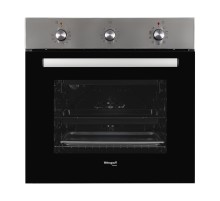 Духовой шкаф Электрический Weissgauff EOV 19 MX нержавеющая сталь/черный