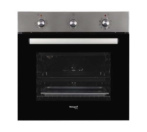 Духовой шкаф Электрический Weissgauff EOV 19 MX нержавеющая сталь/черный