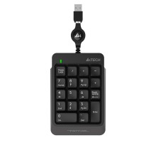 Числовой блок A4Tech Fstyler FK13 серый USB slim для ноутбука