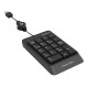 Числовой блок A4Tech Fstyler FK13 серый USB slim для ноутбука