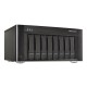 Система хранения данных Infortrend  EonStor GSe Pro 100 8bay. Intel Atom 2.4GHz 4C CPU, 1x4GB non-ECC, 4x1GbE(RJ45), 2x USB 2.0, 2x USB 3.0, 1x Host Board slot, 1xPSU and 8 drive trays (GSe Pro 108-C) (GSEP1080000C-8U32)