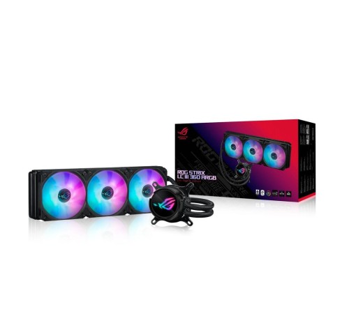 Жидкостная система охлаждения ASUS ROG STRIX LC III 360 /AIO COOLER,ASETEK,SIGRID V2, ARGB Жидкостная система охлаждения ASUS ROG STRIX LC III 360 /AIO COOLER,ASETEK,SIGRID V2, ARGB