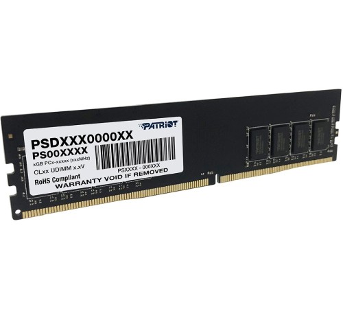 Память DDR4 16Gb 2666MHz Patriot PSD416G266681 RTL PC4-21300 CL19 DIMM 288-pin 1.2В single rank