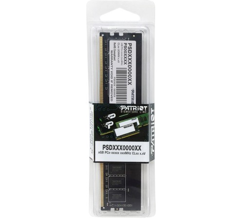 Память DDR4 16Gb 2666MHz Patriot PSD416G266681 RTL PC4-21300 CL19 DIMM 288-pin 1.2В single rank