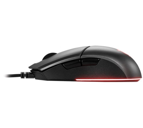 Мышь MSI Clutch GM11 черный оптическая (5000dpi) USB (6but)
