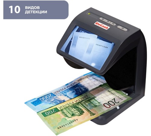 Детектор банкнот DoCash Mini Combo 11729 просмотровый мультивалюта Детектор банкнот DoCash Mini Combo 11729 просмотровый мультивалюта