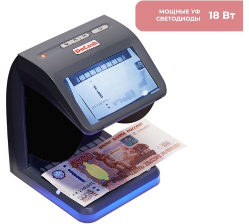 Детектор банкнот DoCash Mini Combo 11729 просмотровый мультивалюта Детектор банкнот DoCash Mini Combo 11729 просмотровый мультивалюта