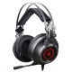 Наушники с микрофоном A4Tech Bloody J527 серый 2м мониторные USB оголовье (J527)