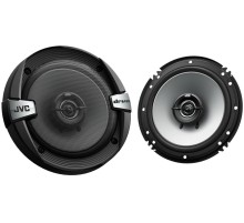 Колонки автомобильные JVC CS-DR162 300Вт 88дБ 4Ом 16см (6дюйм) (ком.:2кол.) коаксиальные двухполосные