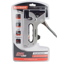 Степлер ручной Patriot Platinum SPQ-112L скобы тип 140 (6-14 мм)