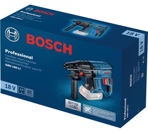 Перфоратор Bosch GBH 180-LI BL патрон:SDS-plus уд.:2Дж аккум.