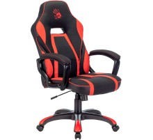 Кресло игровое A4Tech Bloody GC-250 черный/красный эко.кожа/ткань крестов.