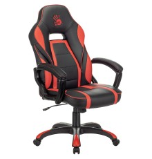 Кресло игровое A4Tech Bloody GC-350 черный/красный эко.кожа крестовина