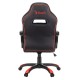 Кресло игровое A4Tech Bloody GC-350 черный/красный эко.кожа крестовина