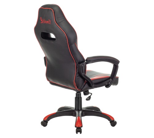 Кресло игровое A4Tech Bloody GC-350 черный/красный эко.кожа крестовина