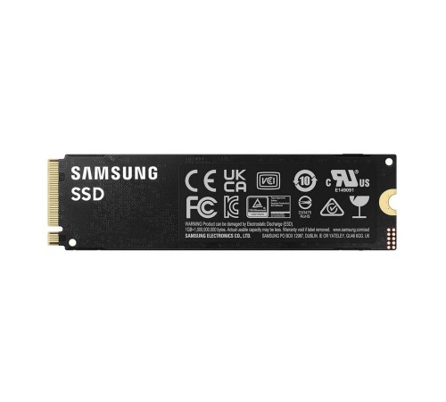 Твердотельный накопитель SSD M.2 (PCI-E NVMe 2.0 Gen 4.0 x4) 4Tb Samsung 990 PRO (R7450/W6900MB/s) 1year (MZ-V9P4T0BW)