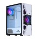 Корпус Formula CL-3303W RGB белый без БП ATX 6x120mm 2xUSB2.0 1xUSB3.0 audio bott PSU