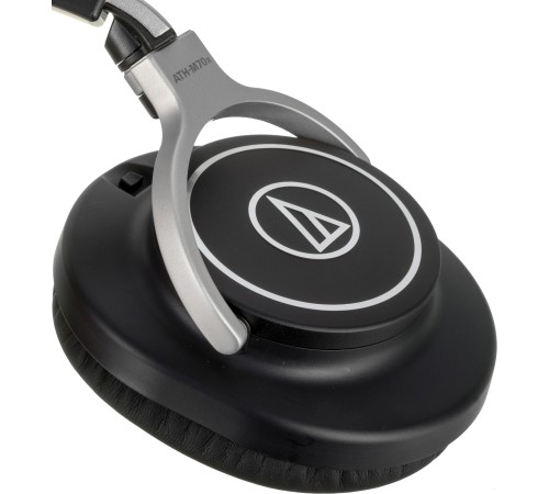 Наушники мониторные Audio-Technica ATH-M70X 3м черный проводные оголовье (80000182) Наушники мониторные Audio-Technica ATH-M70X 3м черный проводные оголовье (80000182)