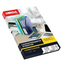 Этикетки Promega 73649 A4 16.9x38мм 85шт на листе/70г/м2/100л./белый матовое самоклей. универсальная