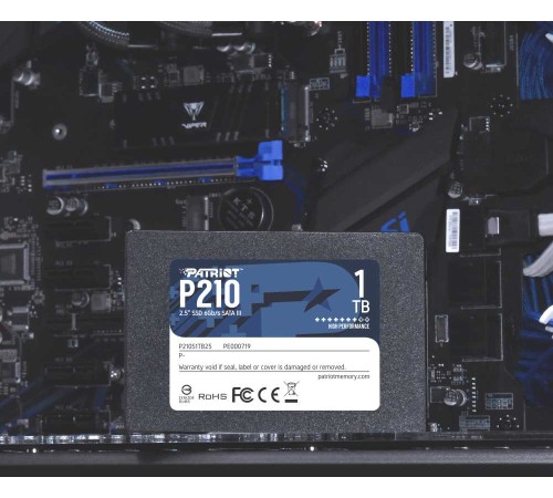 Накопитель SSD Patriot SATA III 1Tb P210S1TB25 P210 2.5"