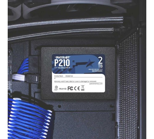 Накопитель SSD Patriot SATA III 2Tb P210S2TB25 P210 2.5"