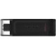 Флеш Диск Kingston 64Gb DataTraveler 70 Type-C DT70/64GB USB3.0 черный