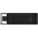 Флеш Диск Kingston 128Gb DataTraveler 70 Type-C DT70/128GB USB3.0 черный