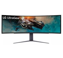 Монитор 49" LG UltraGear 49GR85DC-B VA 5120x1440, 240 Гц, 1 мс, 32:9, 450 кд/м2, 2xHDMI, 1xDP, изогнутый, черный