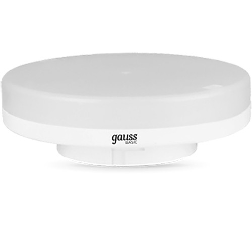 Лампа светодиодная Gauss GX53 8Вт цок.:GX53 таблетка 220B 4100K св.свеч.бел.нейт. (упак.:1шт) (108408208-D) Лампа светодиодная Gauss GX53 8Вт цок.:GX53 таблетка 220B 4100K св.свеч.бел.нейт. (упак.:1шт) (108408208-D)