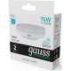Лампа светодиодная Gauss Elementary GX53 15Вт цок.:GX53 таблетка 220B 4100K св.свеч.бел.нейт. (упак.:10шт) (83825)