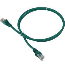 Патч-корд Lanmaster LAN-PC45/U5E-0.5-GN вилка RJ-45-вилка RJ-45 кат.5е 0.5м зеленый LSZH (уп.:1шт)