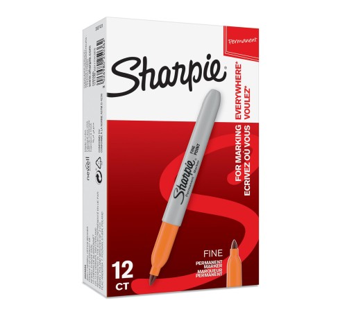 Маркер перманентный Paper Mate Fine 2025036 Sharpie оранжевый Маркер перманентный Paper Mate Fine 2025036 Sharpie оранжевый