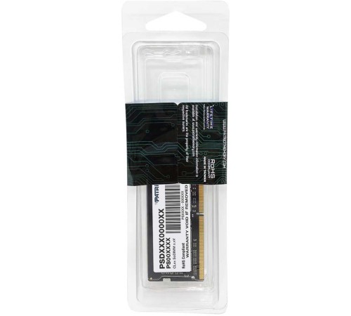 Память DDR4 16Gb 2400MHz Patriot PSD416G240081S RTL PC4-19200 CL17 SO-DIMM 260-pin 1.2В
