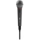 RITMIX RWM-101 black { 85 дБ, максимальная девиация: ± 30 КГц, переключатель вкл./выкл., 3 pin XLR - Jack 6.3 mm, 3 м, питание микрофона: 1,5 В (постоянный ток DC, батарейки АА)}