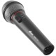 RITMIX RWM-101 black { 85 дБ, максимальная девиация: ± 30 КГц, переключатель вкл./выкл., 3 pin XLR - Jack 6.3 mm, 3 м, питание микрофона: 1,5 В (постоянный ток DC, батарейки АА)}