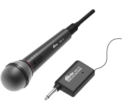 RITMIX RWM-101 black { 85 дБ, максимальная девиация: ± 30 КГц, переключатель вкл./выкл., 3 pin XLR - Jack 6.3 mm, 3 м, питание микрофона: 1,5 В (постоянный ток DC, батарейки АА)} RITMIX RWM-101 black { 85 дБ, максимальная девиация: ± 30 КГц, переключатель вкл./выкл., 3 pin XLR - Jack 6.3 mm, 3 м, питание микрофона: 1,5 В (постоянный ток DC, батарейки АА)}