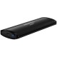 Накопитель SSD A-Data USB-C 256Gb ASE760-256GU32G2-CBK SE760 1.8" черный