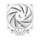 Вентилятор для процессора Deepcool AG620 DIGITAL WH ARGB white Socket 115X/1700/1200/AM4/AM5, 120mm, 1950rpm, 29,4 дБ, 260W, PWM 4-pin, Al+Cu (R-AG620