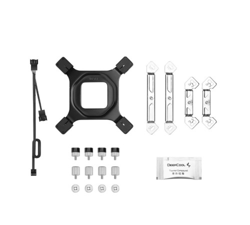 Вентилятор для процессора Deepcool AG620 DIGITAL WH ARGB white Socket 115X/1700/1200/AM4/AM5, 120mm, 1950rpm, 29,4 дБ, 260W, PWM 4-pin, Al+Cu (R-AG620 Вентилятор для процессора Deepcool AG620 DIGITAL WH ARGB white Socket 115X/1700/1200/AM4/AM5, 120mm, 1950rpm, 29,4 дБ, 260W, PWM 4-pin, Al+Cu (R-AG620