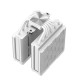 Вентилятор для процессора Deepcool AG620 DIGITAL WH ARGB white Socket 115X/1700/1200/AM4/AM5, 120mm, 1950rpm, 29,4 дБ, 260W, PWM 4-pin, Al+Cu (R-AG620