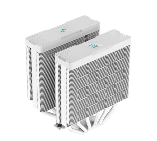 Вентилятор для процессора Deepcool AG620 DIGITAL WH ARGB white Socket 115X/1700/1200/AM4/AM5, 120mm, 1950rpm, 29,4 дБ, 260W, PWM 4-pin, Al+Cu (R-AG620 Вентилятор для процессора Deepcool AG620 DIGITAL WH ARGB white Socket 115X/1700/1200/AM4/AM5, 120mm, 1950rpm, 29,4 дБ, 260W, PWM 4-pin, Al+Cu (R-AG620